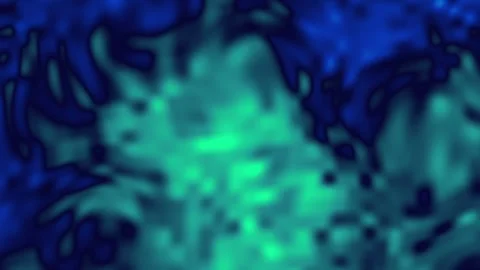 Abstract blue green liquid gradient texture with soft blurry pattern Stock Footage 316361927