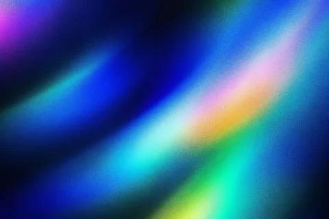 Abstract Blue Green Purple Gradient Grainy Texture Background Stock Illustration