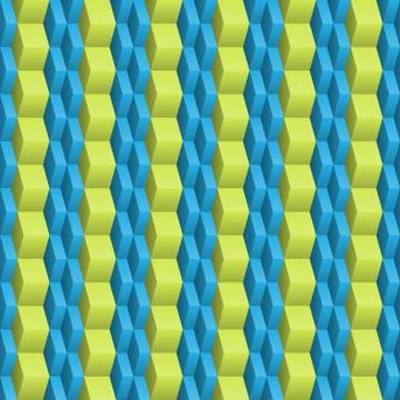 Abstract blue-green seamless texture Stock Illustration