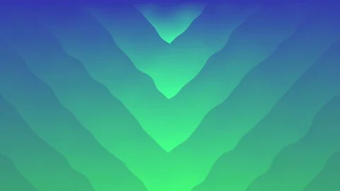 Abstract Blue Green Symmetric Gradient Background Animation Stock Footage 323752284