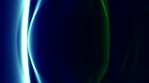 Abstract blue, green waves design 9 Video stock 39916536