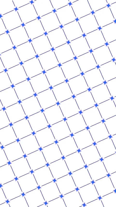 Abstract blue grid loop background.Blue grid on white Stock Footage 332219296