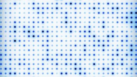 Abstract blue halftone dot grid tech pattern background イラスト素材