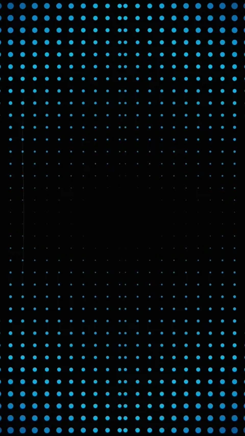 Abstract Blue Halftone Dot Pattern Motion Graphics Background Vídeos de archivo 338187116