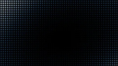Abstract Blue Halftone Dot Pattern Background Stock Footage 342320632