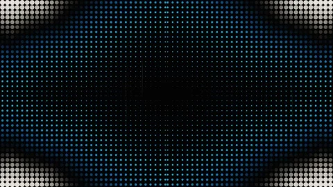 Abstract Blue Halftone Dot Pulse and Glitch Motion Background Stock Footage 338105956