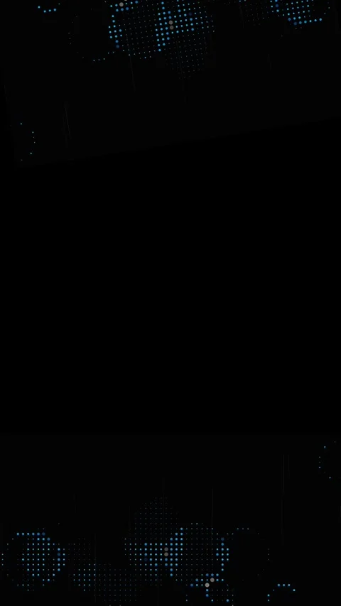 Abstract Blue Halftone Dots and Vertical Lines Loop Stock Footage 338394936
