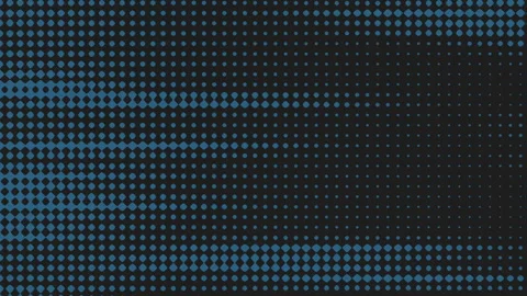 Abstract blue halftone dots pattern background animation for modern design Stock Footage 334140123