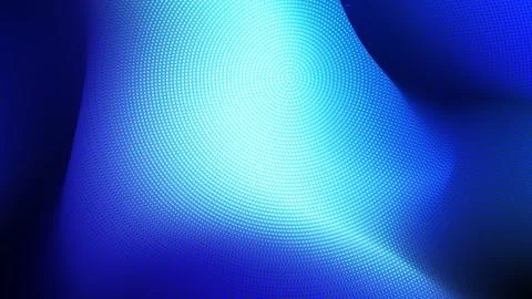 Abstract Blue Halftone Wave with Gradient Dots Background Stockillustratie