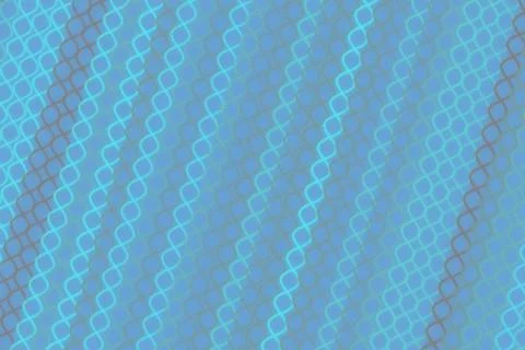 Abstract blue hexagon pattern background with glowing lines Stock Photos