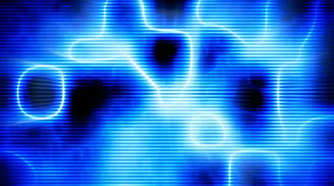 Abstract blue high-tech background seamless loop Video stock 58571985