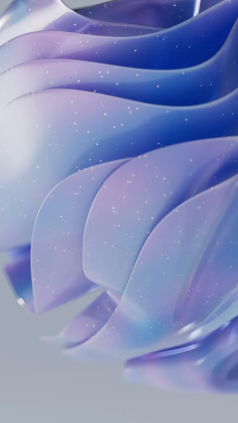 Abstract Blue Holographic Surface Motion Video stock 340427260