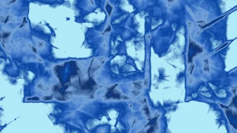 Abstract Blue Ice Cracks Texture Background Stock Footage 308139058