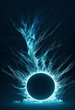 Abstract blue ice pattern Stock Illustration