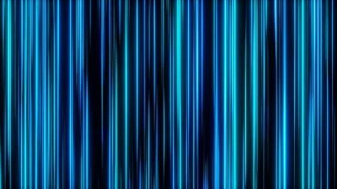 Abstract blue illuminated lines moving downwards. Stock Footage 285394899