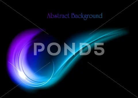 Abstract blue Stock Illustration