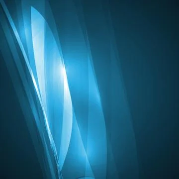 Abstract blue illustration Stock Illustration