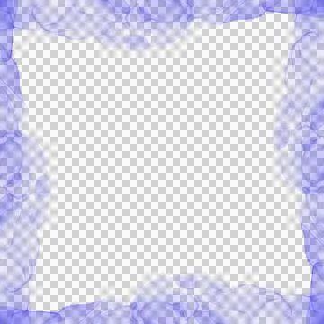 Abstract Blue Ink Frame Stock Photos