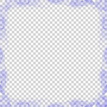 Abstract Blue Ink Frame Foto stock