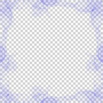 Abstract Blue Ink Frame Stock Photos