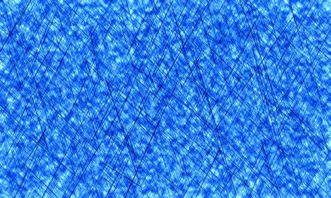 Abstract blue interwoven strands forming mesh texture on light background d.. Stock Photos
