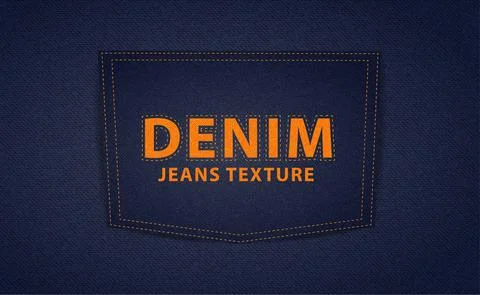 Abstract blue jeans denim texture, classic blue denim and zipper, black jeans 스톡 일러스트