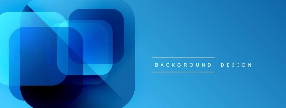 Abstract blue layers create dynamic visual effect. Modern design suitable for イラスト素材