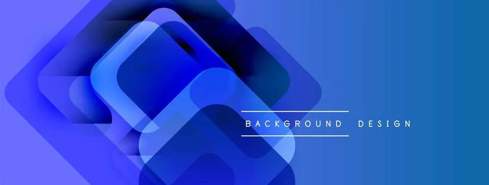 Abstract blue layers create dynamic visual effect. Modern design suitable for イラスト素材