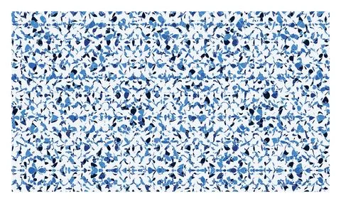 Abstract blue leaf pattern on white background seamless nature plant decora.. Stock Illustration