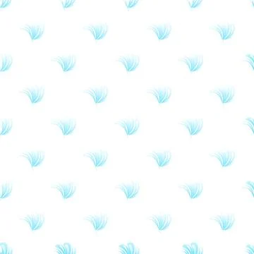 Abstract blue leaf water drop repeating pattern background Illustrazione stock