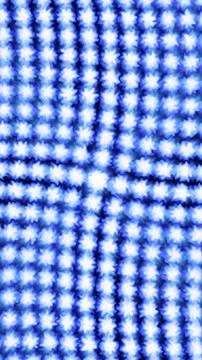 Abstract Blue LED Light Grid Pattern Blurred Bokeh Background Stock Illustration