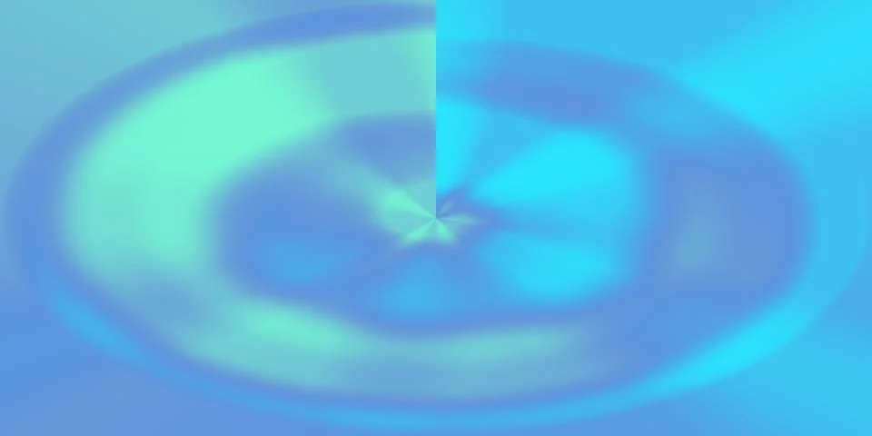 Abstract blue light background with circular gradient effect Stock Illustration
