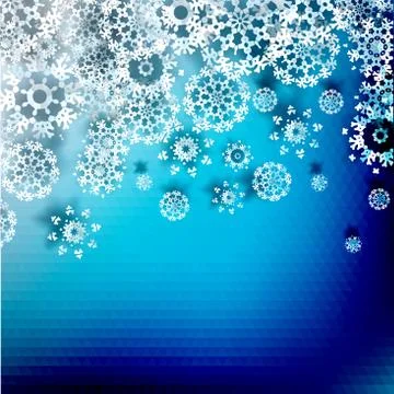 Abstract blue light background. + EPS10 Stock Illustration