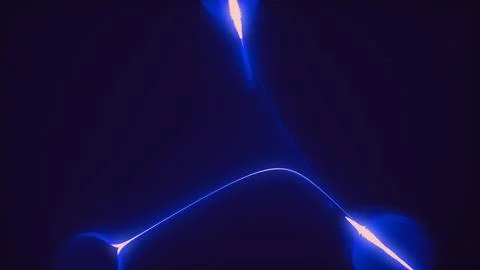 Abstract Blue Light Background Stock Illustration