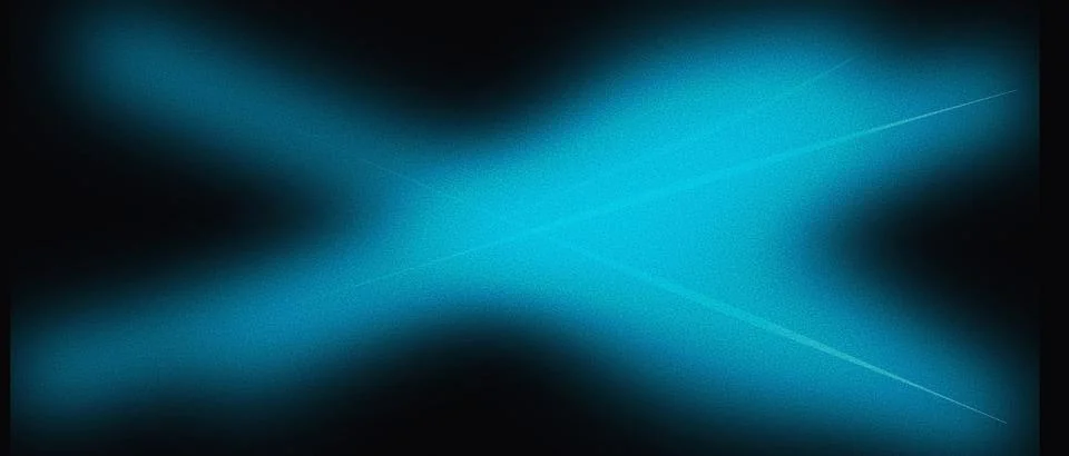 Abstract blue light beams background. Glowing neon laser rays crossing in d.. Illustrazione stock