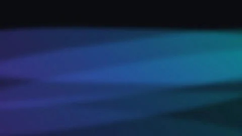 Abstract blue light beams radiating across a deep dark black background Video stock 335117399