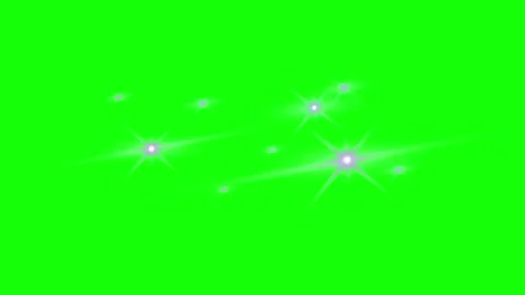 Abstract blue light beams radiating outward against a vivid green screen Stock Footage 345102061