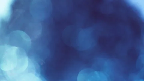 Abstract Blue Light Bokeh Background Stock Footage 314834487