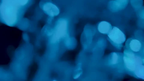 Abstract blue light bokeh background Stock Footage 344985371