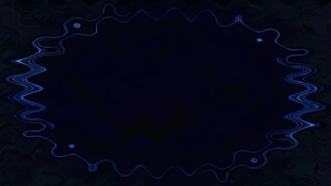 Abstract Blue Light Border Stock Footage 284406092