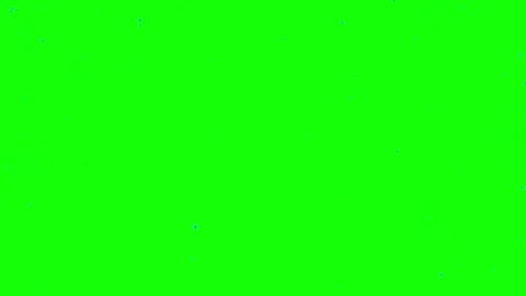 Abstract blue light burst and geometric particle motion on green screen Video stock 338390034