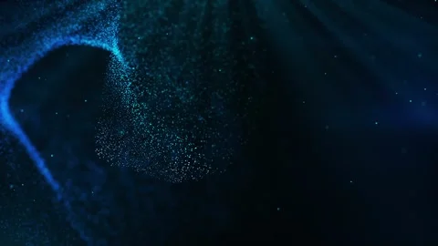 Abstract Blue Light Stock Footage 315386219