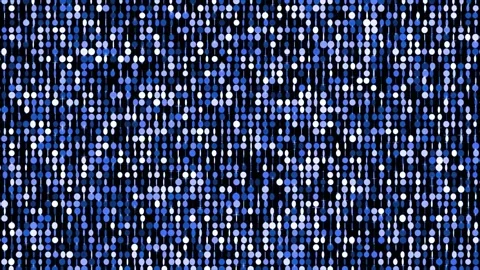 Abstract blue light glowing particle screen background. Stock Footage 336316062