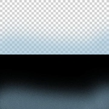 Abstract Blue Light Gradient Overlay Isolated on Transparent Background PNG Stock Illustration