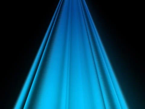 Abstract Blue Light Stock-Illustration