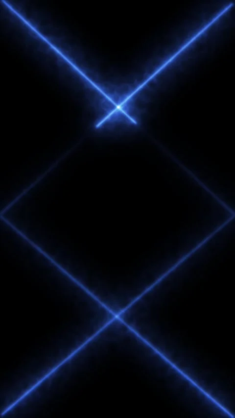 Abstract blue light lines seamless loop motion. Video stock 331898253