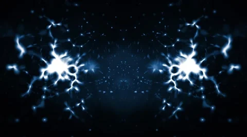 Abstract Blue Light Particle 스톡 동영상 49113811