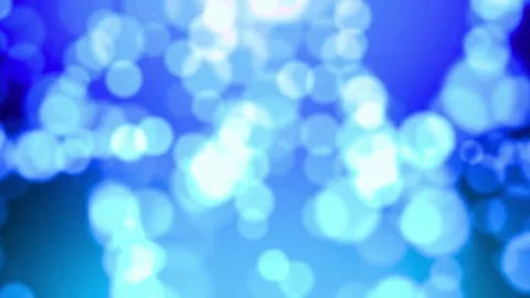 Abstract blue light particles in motion. Dynamic glowing energy flow with futuri Video stock 334306515