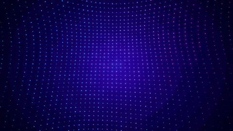 Abstract blue light particles in motion with subtle grid texture during a s.. Video stock 346803086