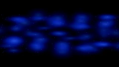 Abstract blue light particles motion video loop 스톡 동영상 347135793